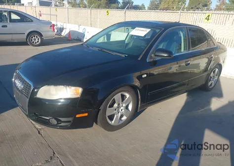 2006 Audi A4 2.0T z USA, uszkodzony, nr VIN WAUAF78E56A242133
